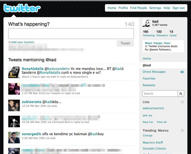 twitter timeline