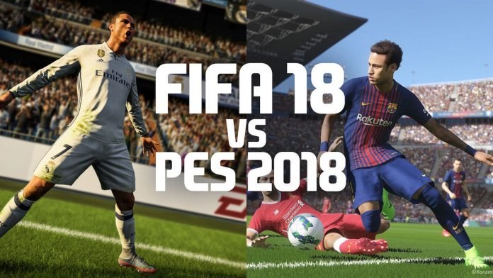 FIFA 18 e PES 2018 02