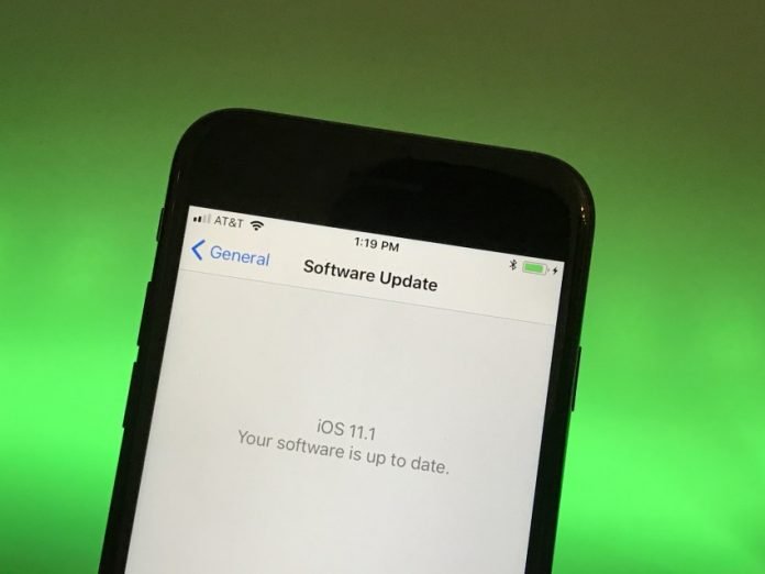 iOS 11.1