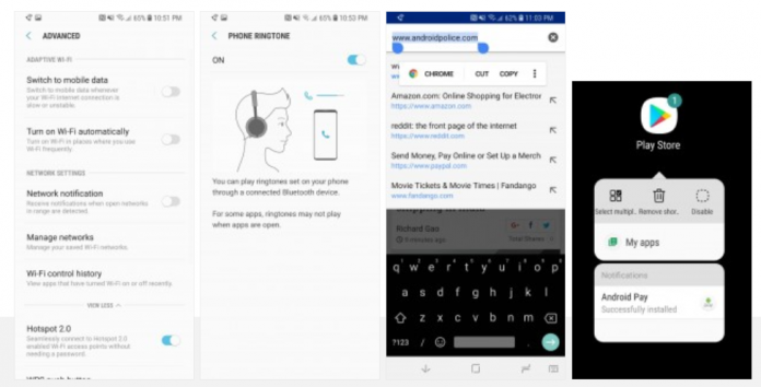 Android 8 Oreo per Samsung Galaxy S8
