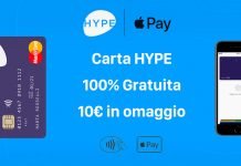 Hype offre 10 euro e sfida Unicredit, San Paolo e conti tradizionale