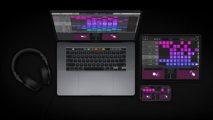 apple_logic-pro-update_headphones-macbookpro_05122020