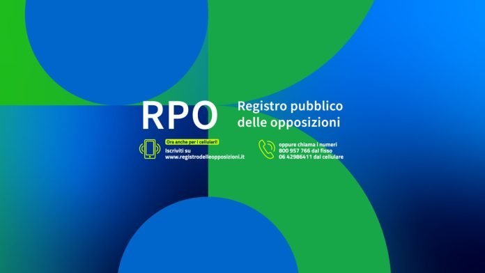 Registro delle opposizioni Registro delle opposizioni