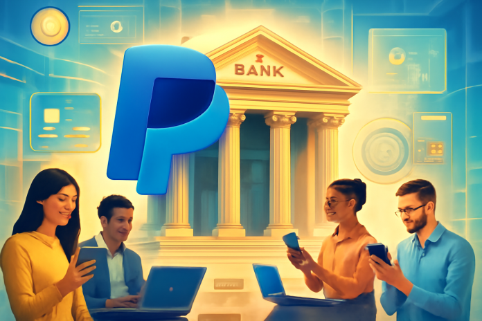 PayPal diventa una banca PayPal diventa una banca