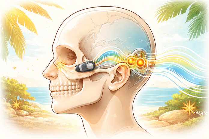 Cuffie a conduzione ossea, come trasmettono il suono sfruttando la vibrazione