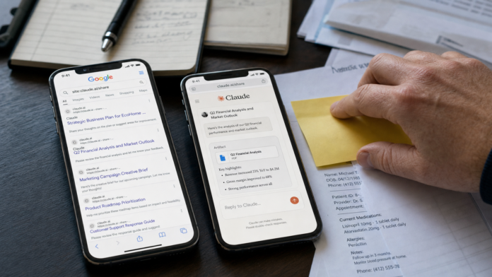 conversazioni condivise su Claude