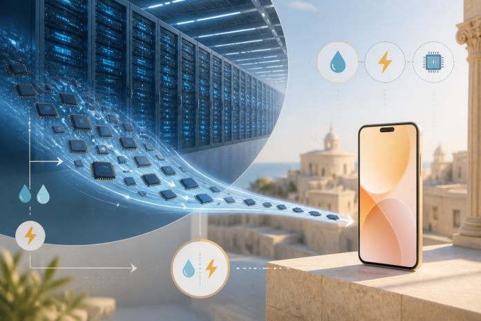 90 - immagine_crea - id_seo_serp 14135 - Apple rischia una carenza di iPhone: l’espansione dei data center AI sta sottraendo chip all’elettronica di consumo