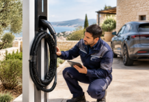 CableGuard V4 protegge le colonnine dai furti di cavi di ricarica con resistenza anti-taglio