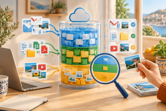 90 - immagine_crea - id_seo_serp 16892 - Spazio Google esaurito: come capire se lo stanno occupando Gmail, Drive o Foto