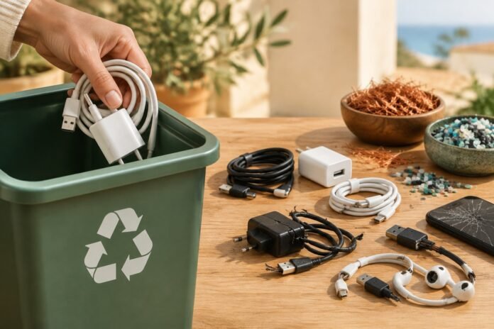 1 - immagine_crea - N2 id_seo_serp 17712 - Vecchi cavi USB e caricabatterie: dove portarli, i RAEE e il ritiro gratuito nei negozi
