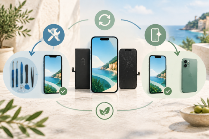 90 - immagine_crea - id_seo_serp 16900 - Riparare lo smartphone o sostituirlo? I conti cambiano tra batteria, schermo e aggiornamenti