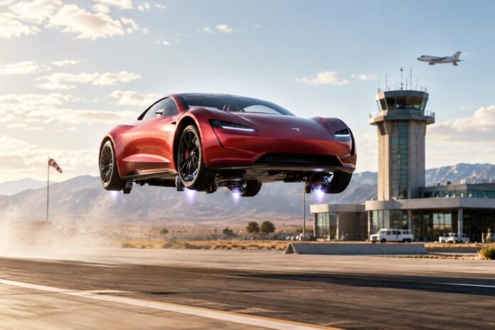 1 - immagine_crea - N2 id_seo_serp 17192 - Tesla al lavoro sull'auto volante, ma la FAA resta l'ostacolo principale per il lancio